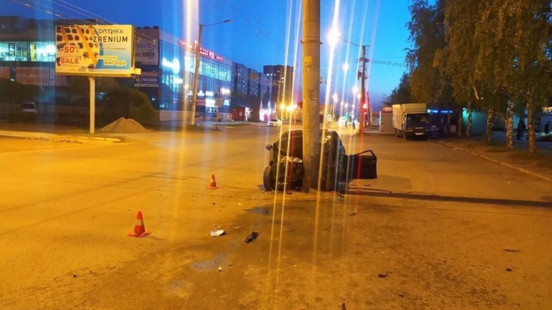 В Омске проводится проверка по факту ДТП с участием нетрезвого 17-летнего водителя