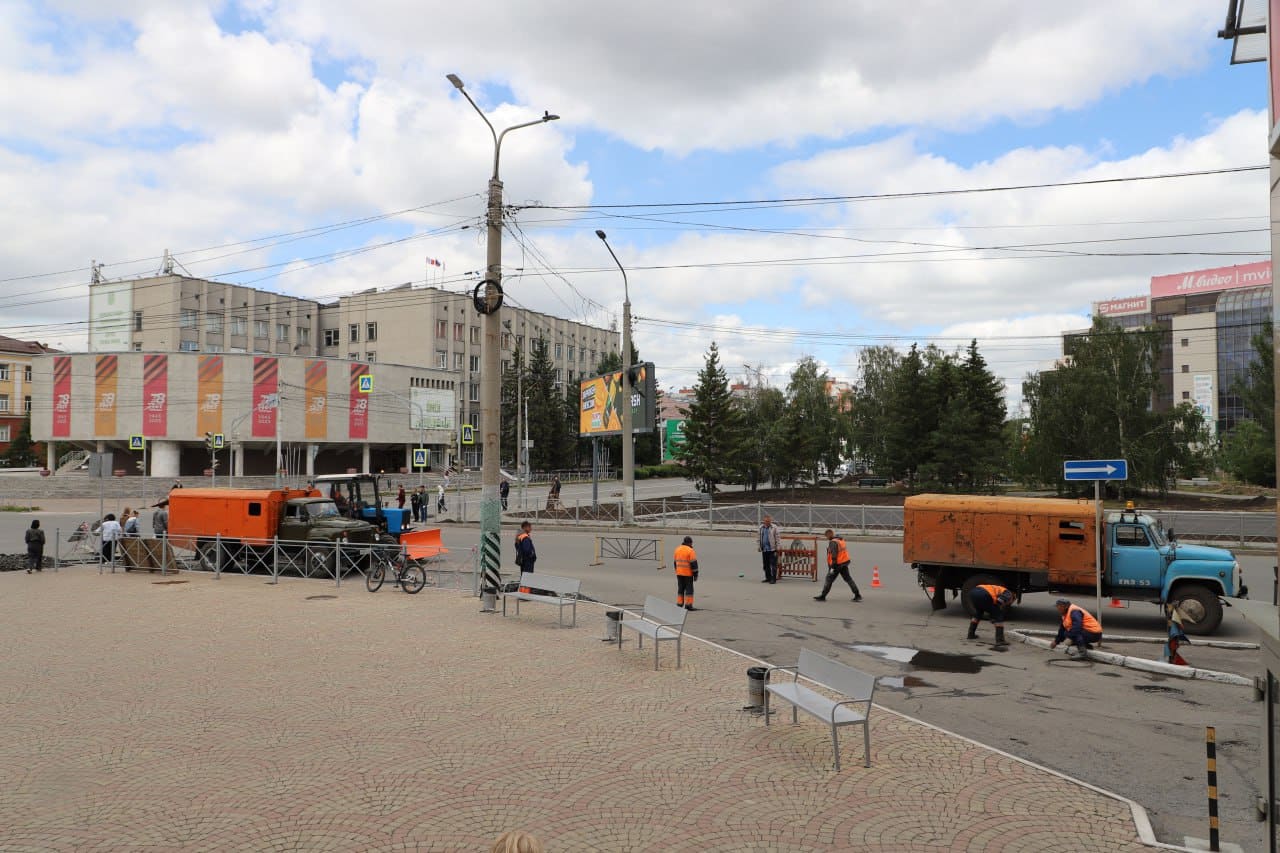 К началу июля в Центральном округе Омска будет обустроено 10 новых посадочных площадок