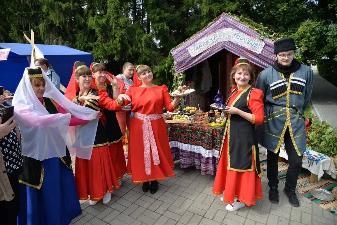 В Омской области состоялся многонациональный фестиваль "Мы вместе"