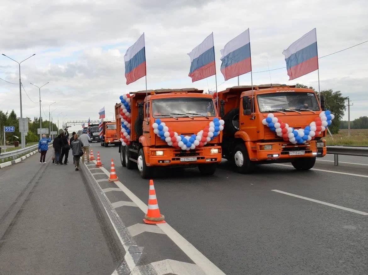 Досрочно открыт участок федеральной трассы на въезде в Омск