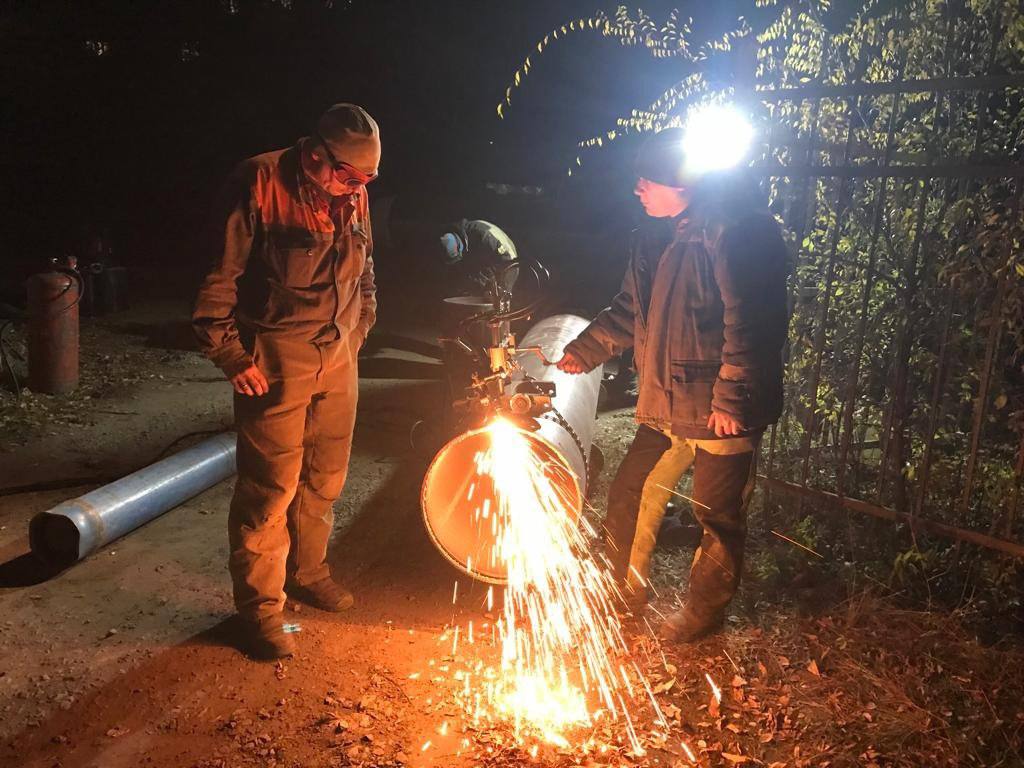 В Омске завершился ремонт на двух участках трубопровода