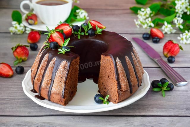 Шоколадный кекс «Классический» рецепт – Европейская кухня: Выпечка и десерты. «Еда»