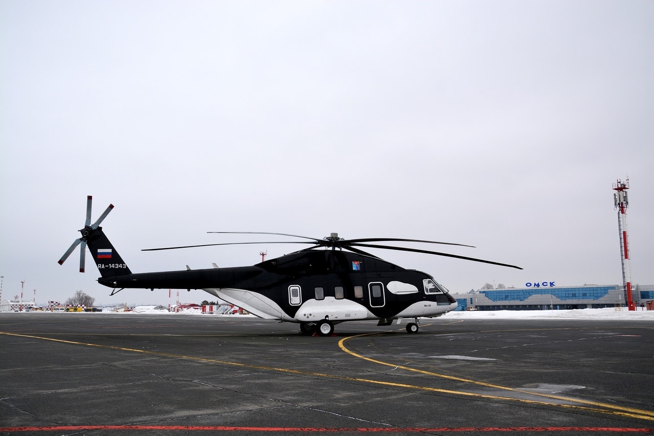 В Омск прилетели новые вертолеты-"косатки"