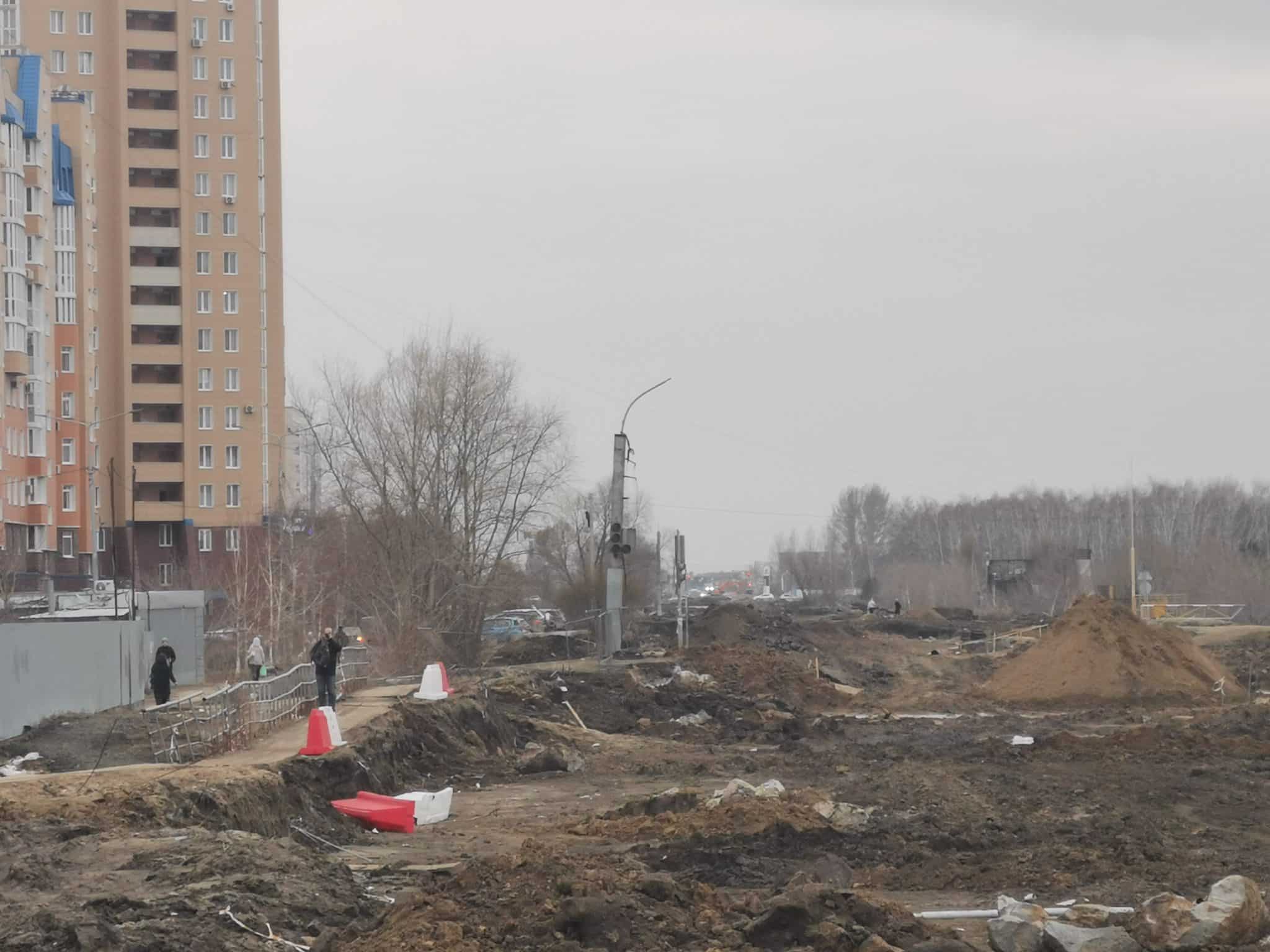 Перекрёсток на Архитекторов в Омске могут открыть уже к июлю - мэр