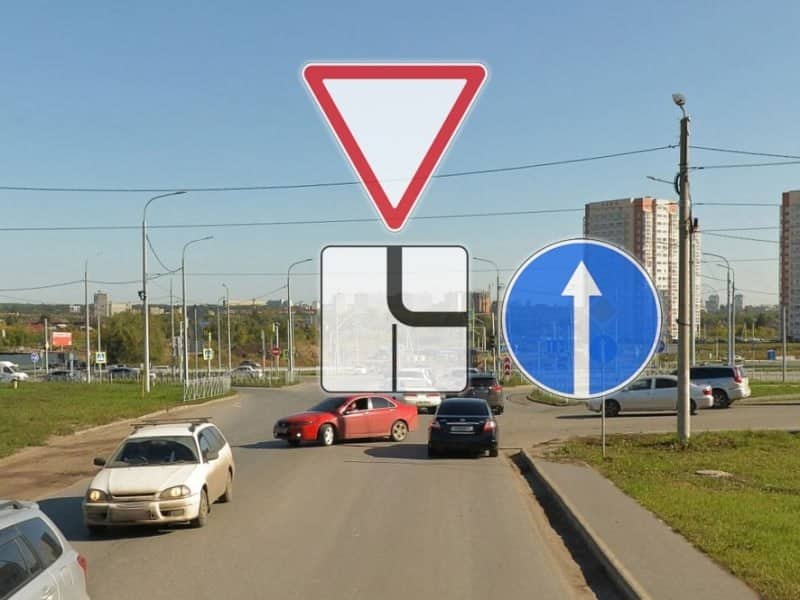В Омске на перекрестке Крупской — бульвар Архитекторов изменится приоритет движения