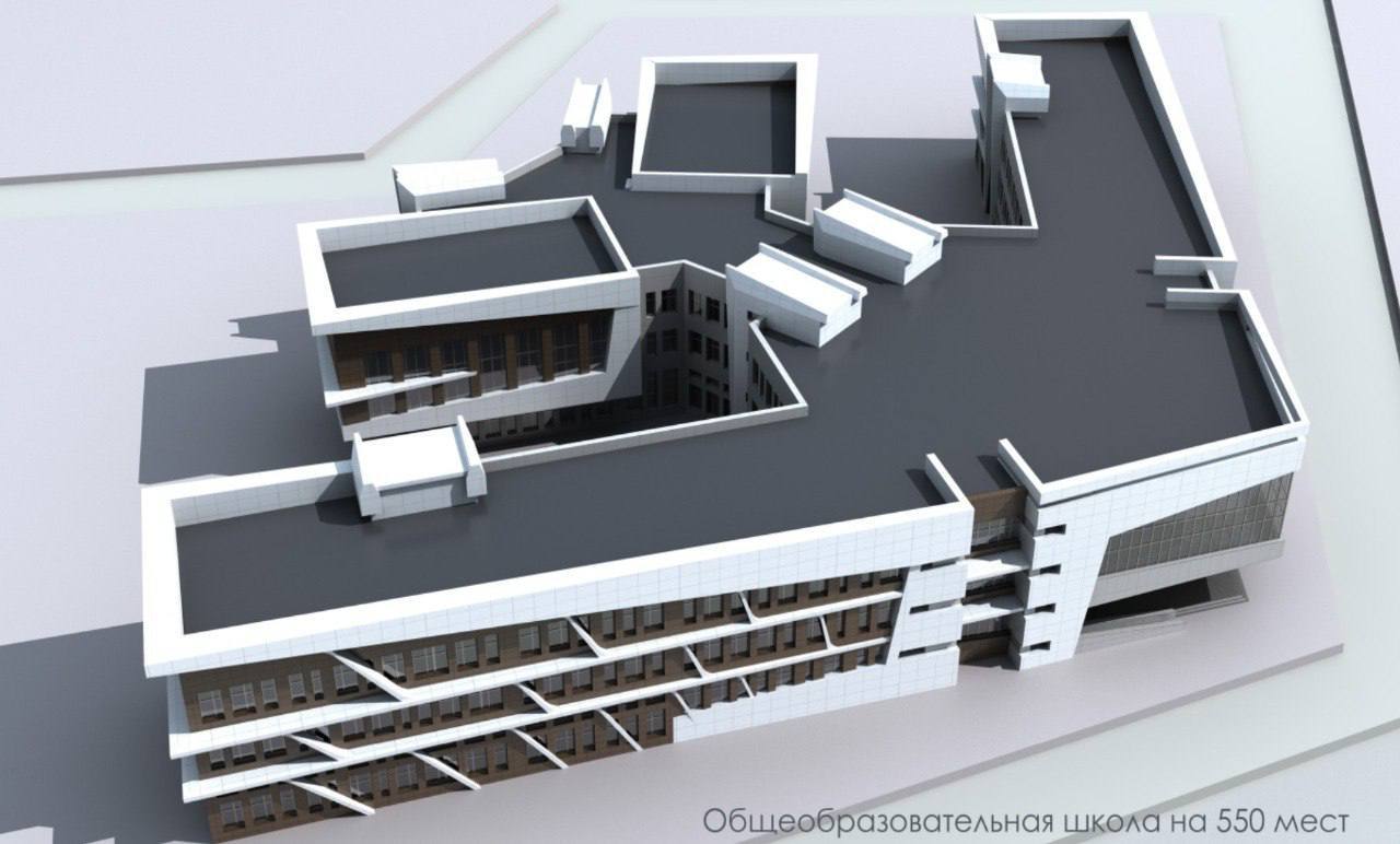 Похожа на аэропорт: появились эскизы новой школы в Одесском