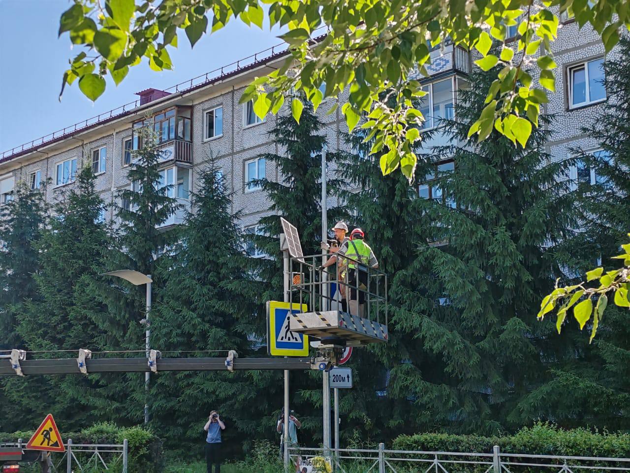 В Омске к 1 августа запланировали сделать 200 новых проекционных «зебр» •  TOP24 • Омск