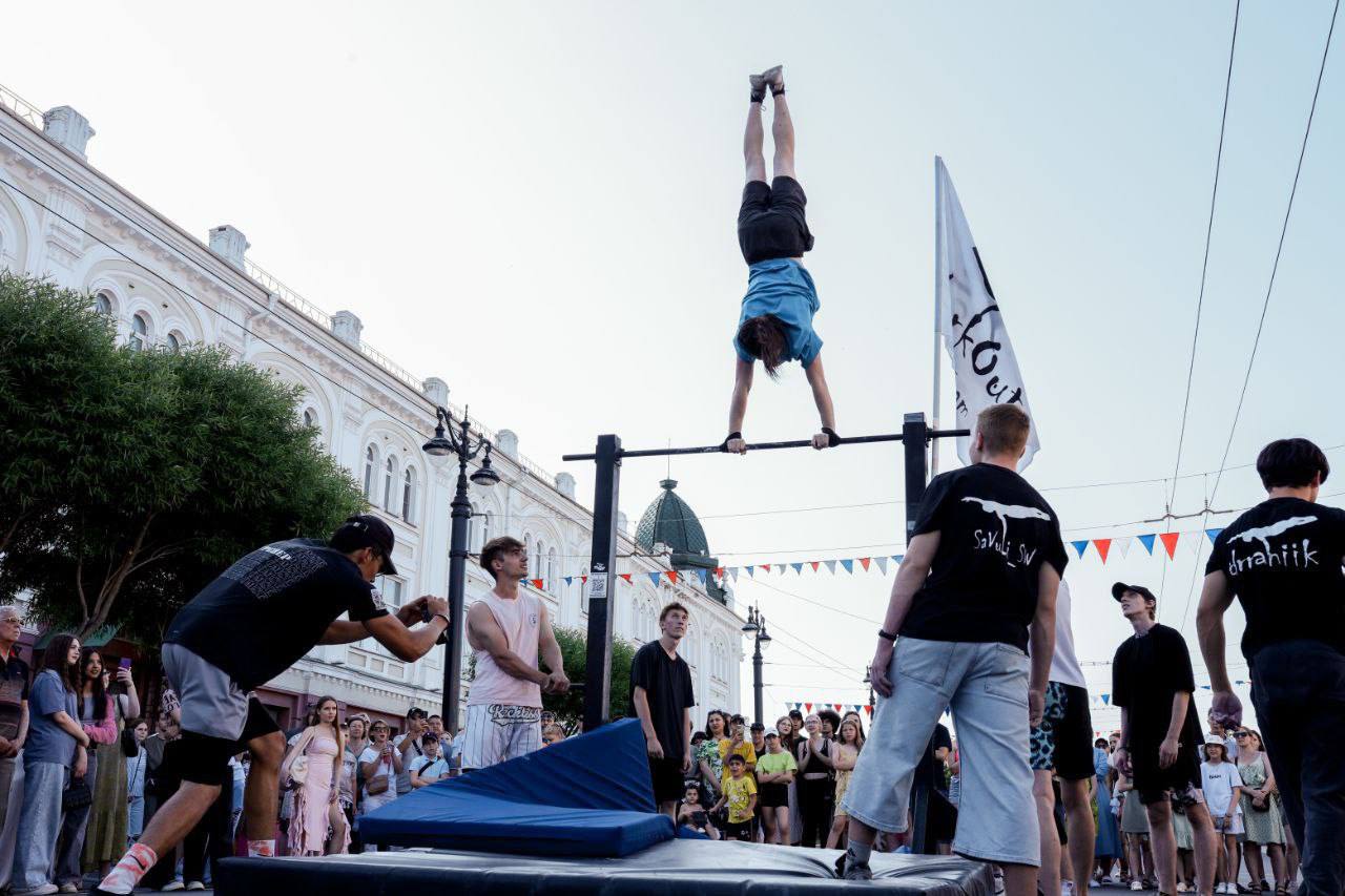 В Омске прошел фестиваль «Спортивная Россия»