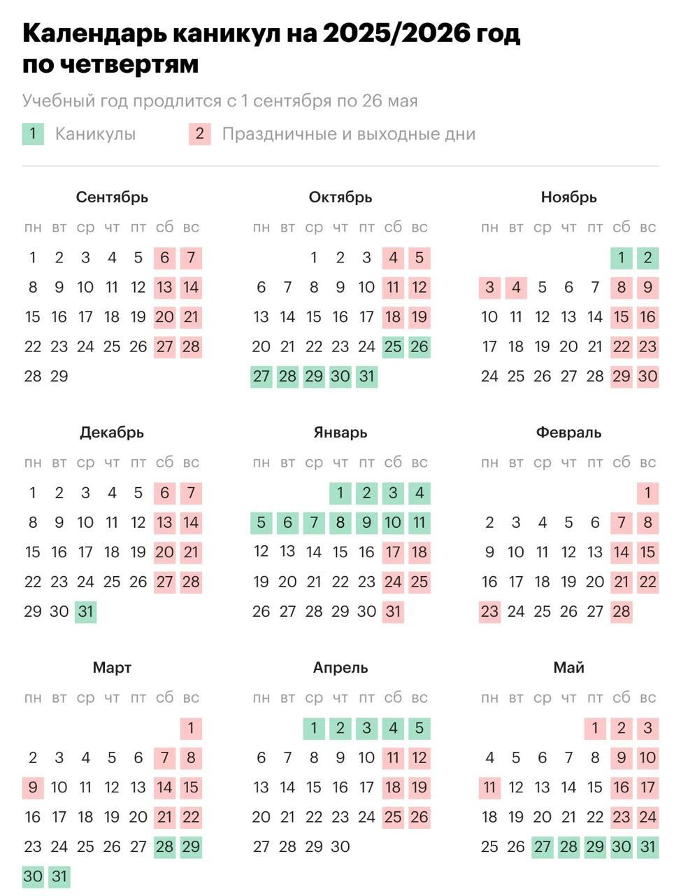 Обнародован календарь каникул. Рассказываем, как будут отдыхать омские школьники