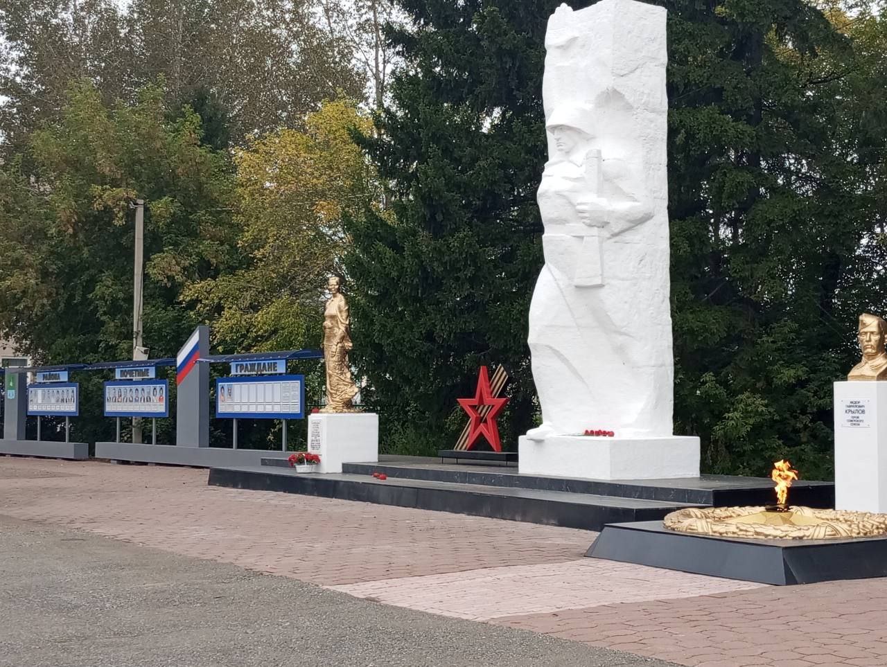 В Омской области в 7 районах завершили благоустройство общественных пространств