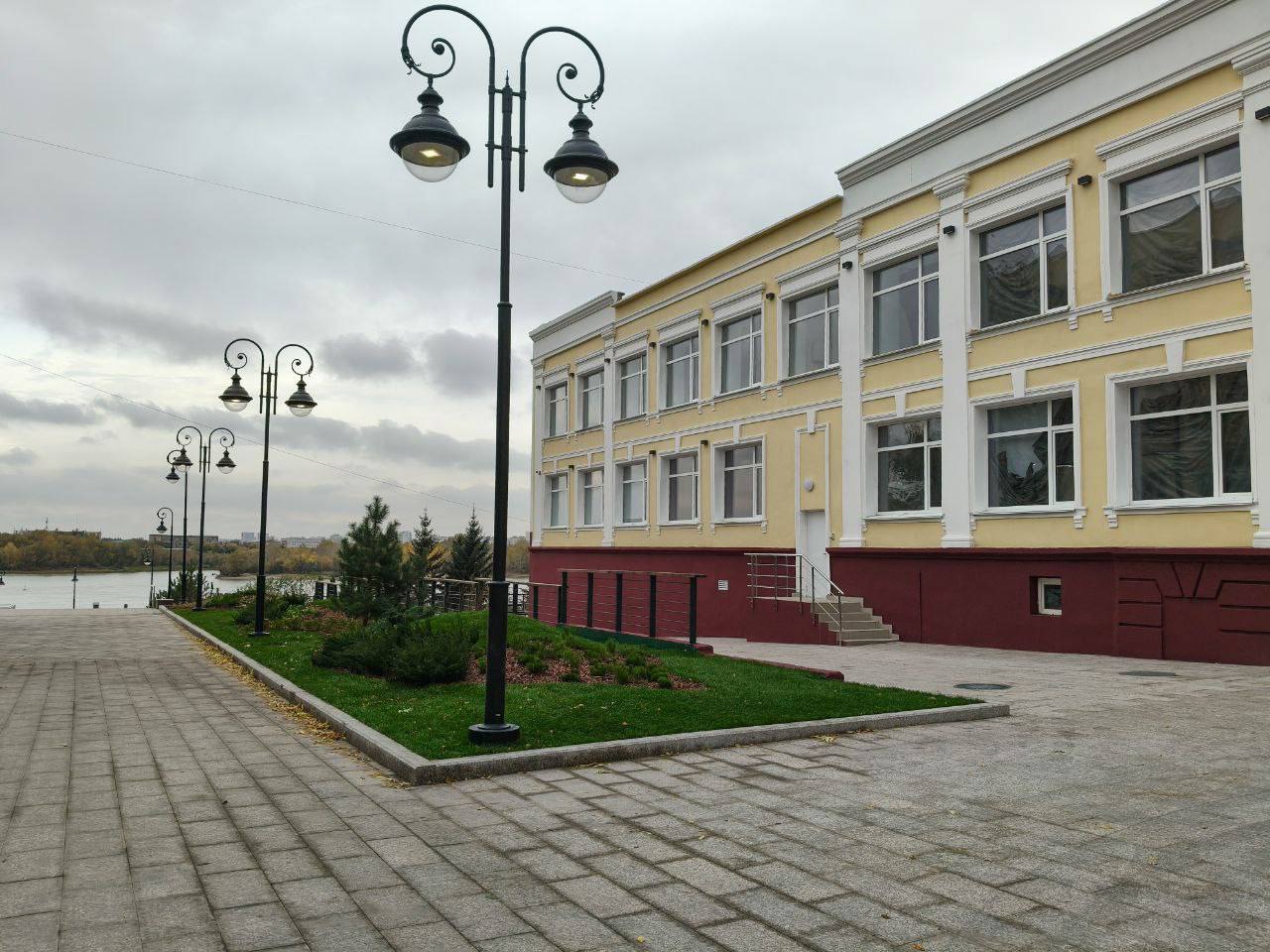 В Омске  дальнейшее благоустройство набережной Иртыша перенесли на 2026 год