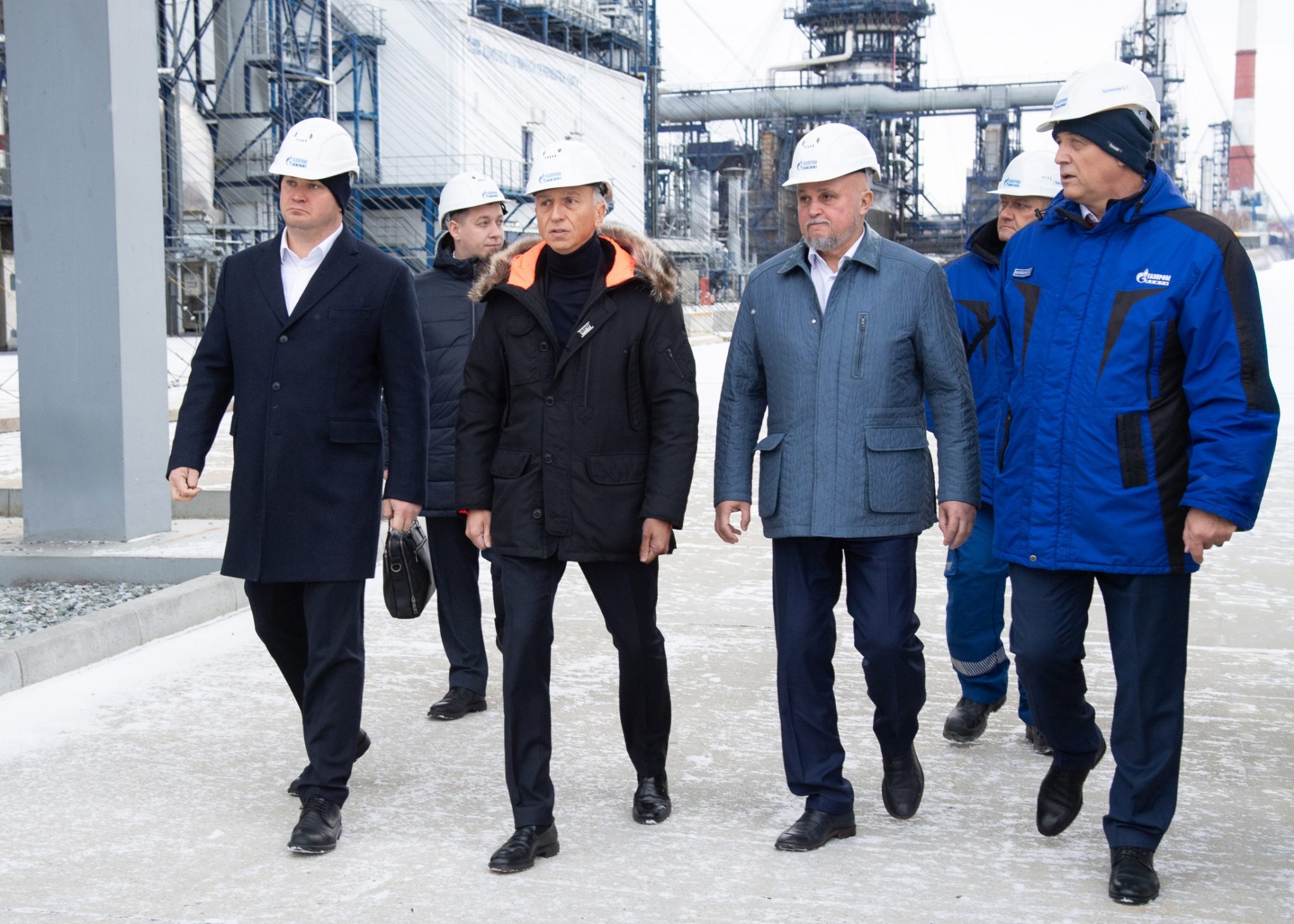 Министр энергетики России Сергей Цивилев посетил Омский нефтеперерабатывающий завод