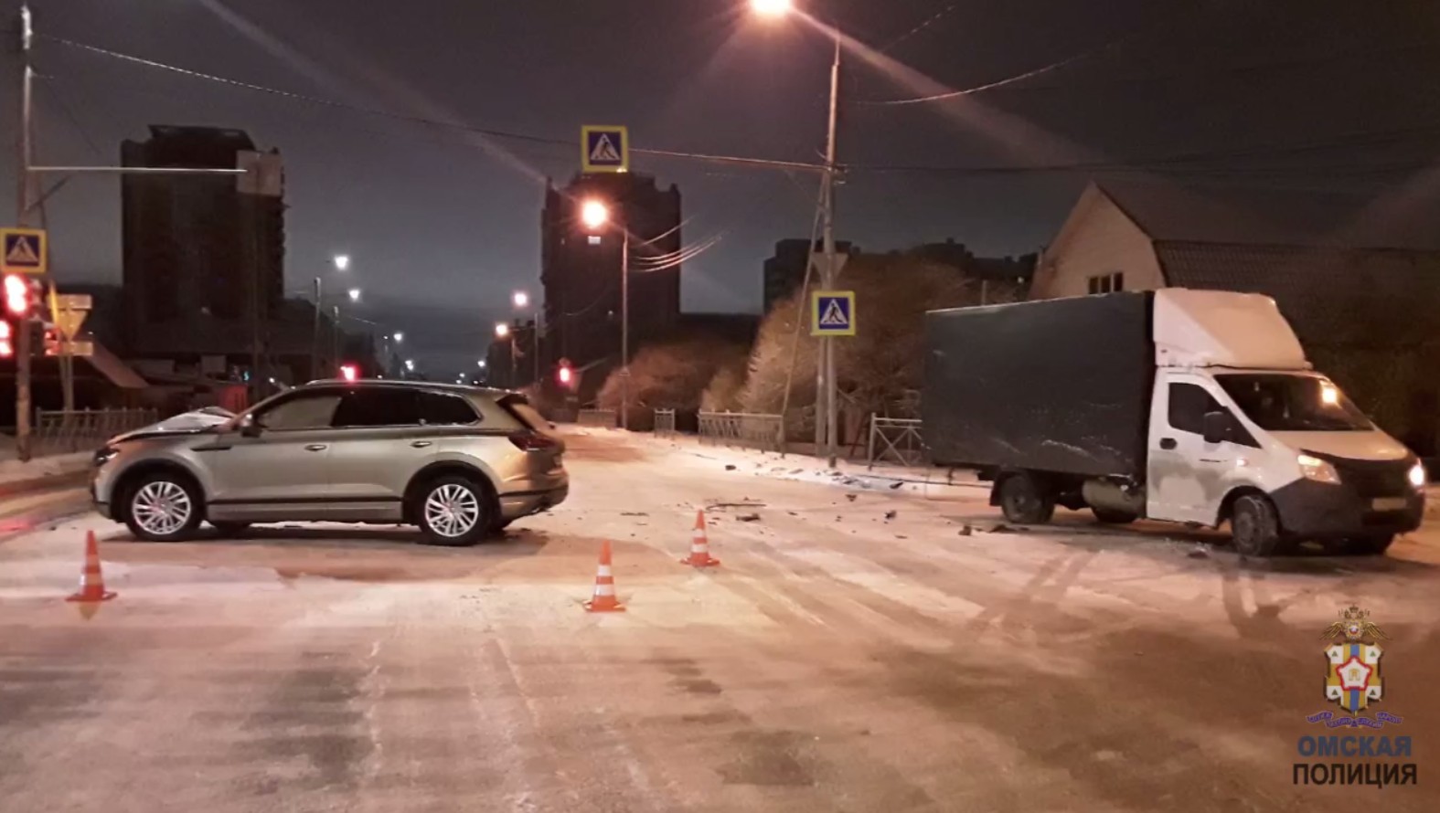 В Омске пьяный подросток стал виновником ДТП