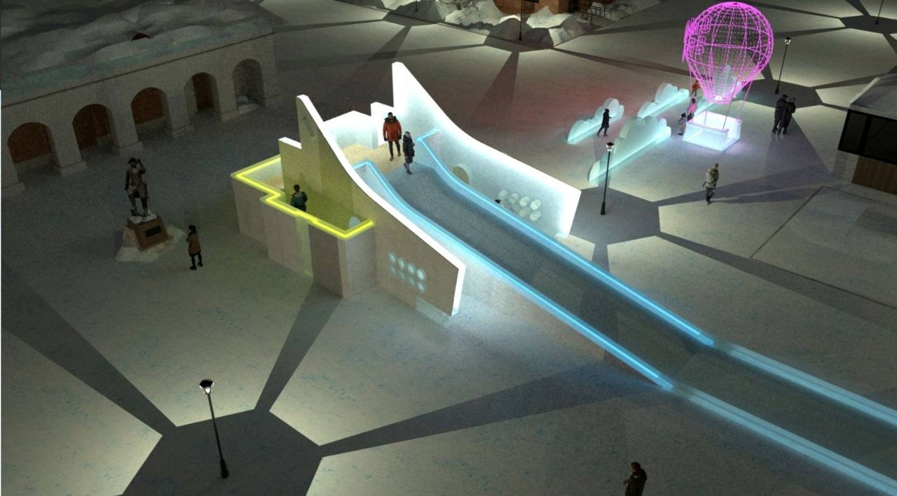 В Омской крепости начали готовится к Новому году