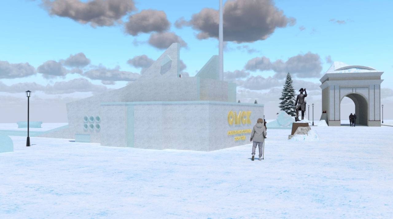 В Омской крепости начали готовится к Новому году