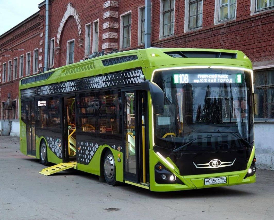 На улицах Омска скоро будет курсировать современный электробус "Генерал"