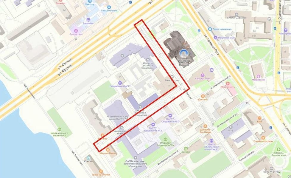 Центр Омска перекроют на время всероссийских соревнований фигуристов