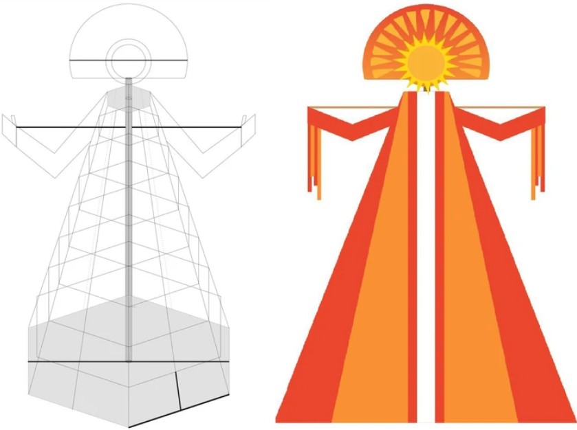 На Зеленом острове в Омске вырастет 15-метровый символ прощания с зимой